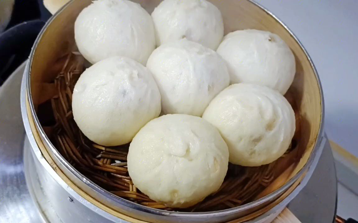 老面小笼包制作