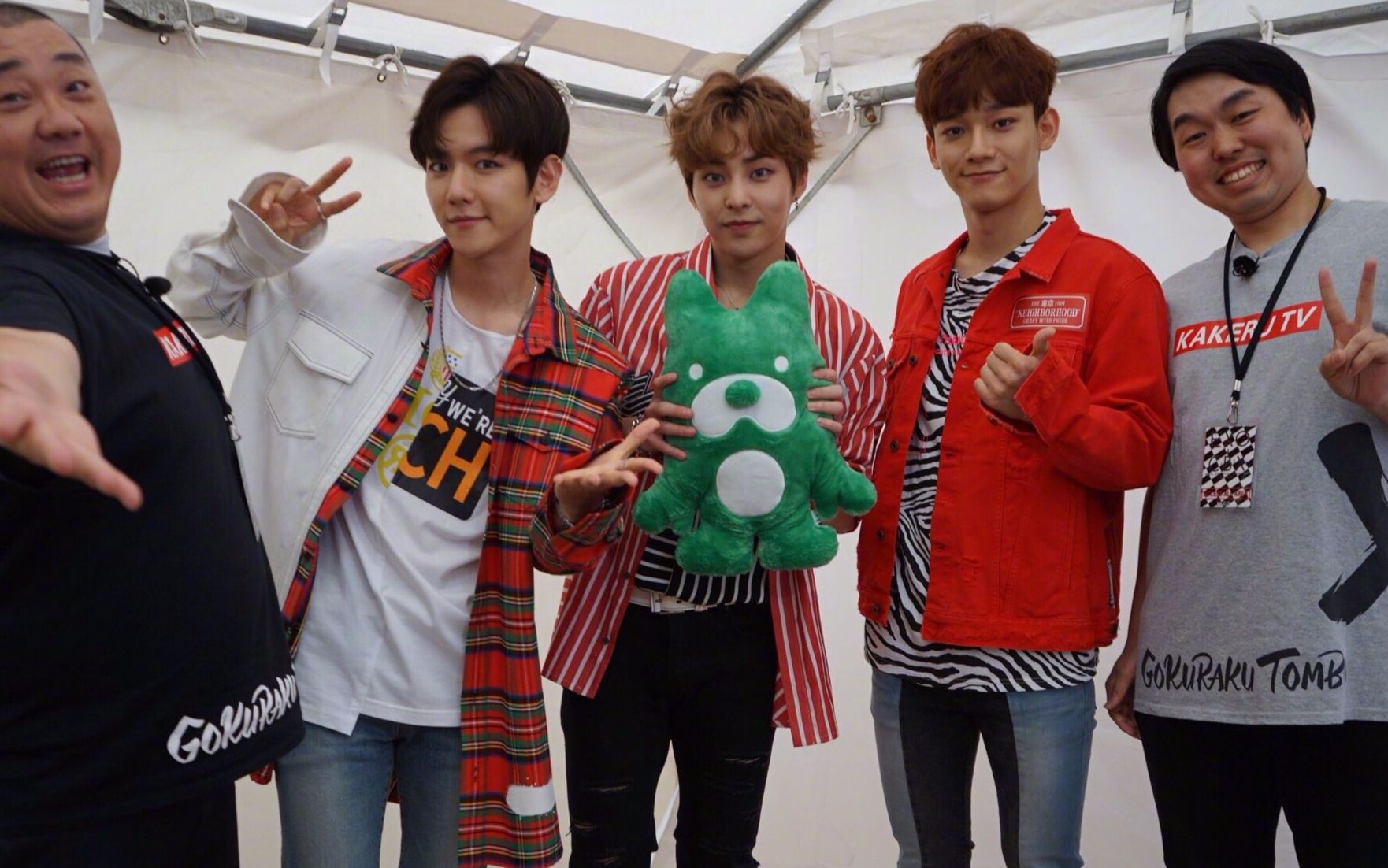 【exo-cbx】170607colorful box日本出道舞台 showcase