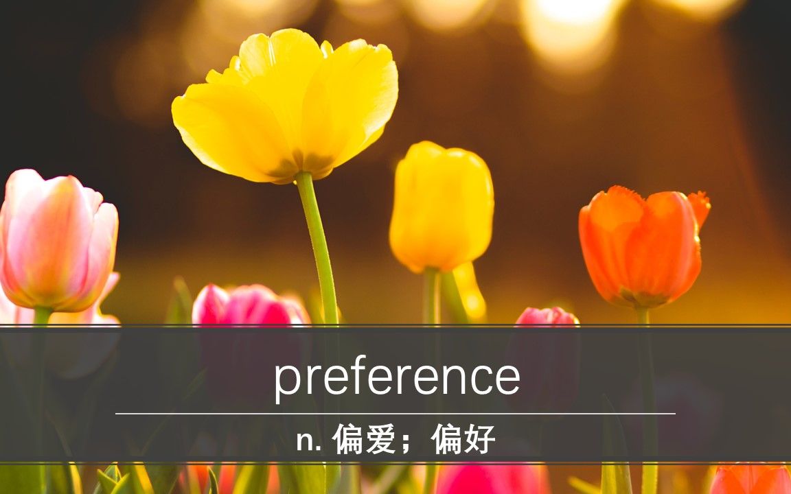 prefer, preference  高中英语 2019 新人教版 必修一 Unit1 Teenage Life 单词讲解哔哩哔哩bilibili