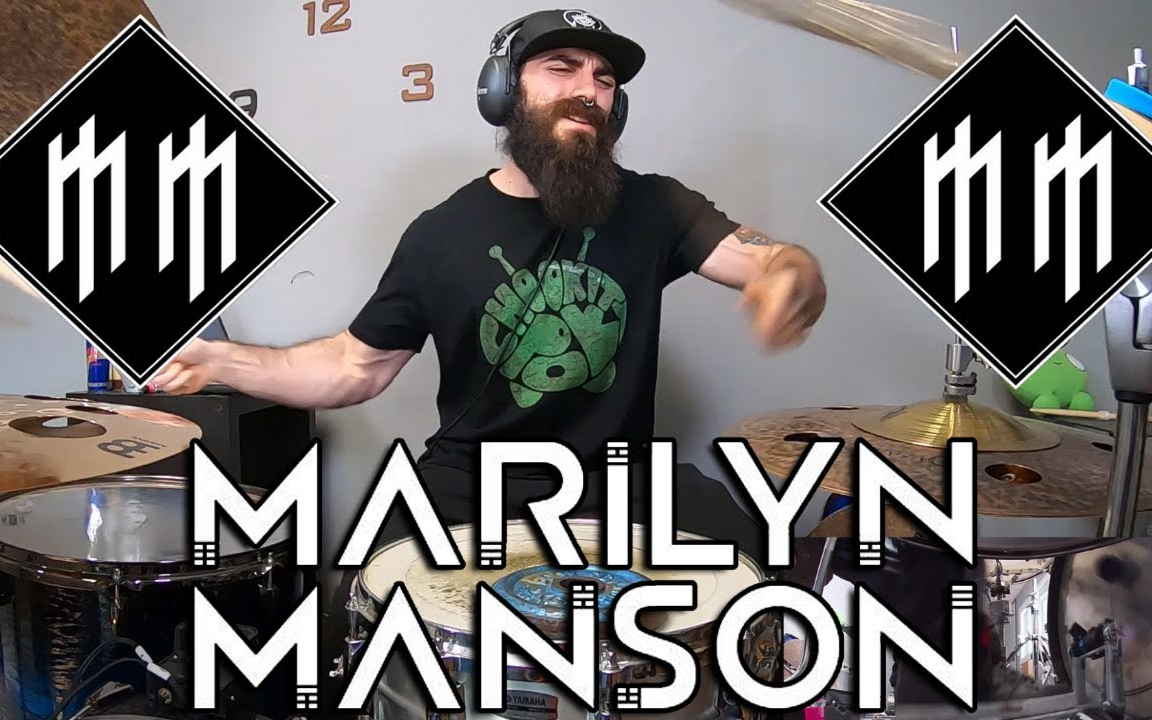 [图]【胡子哥】MARILYN MANSON - THIS IS THE NEW SHIT - DRUM COVER.