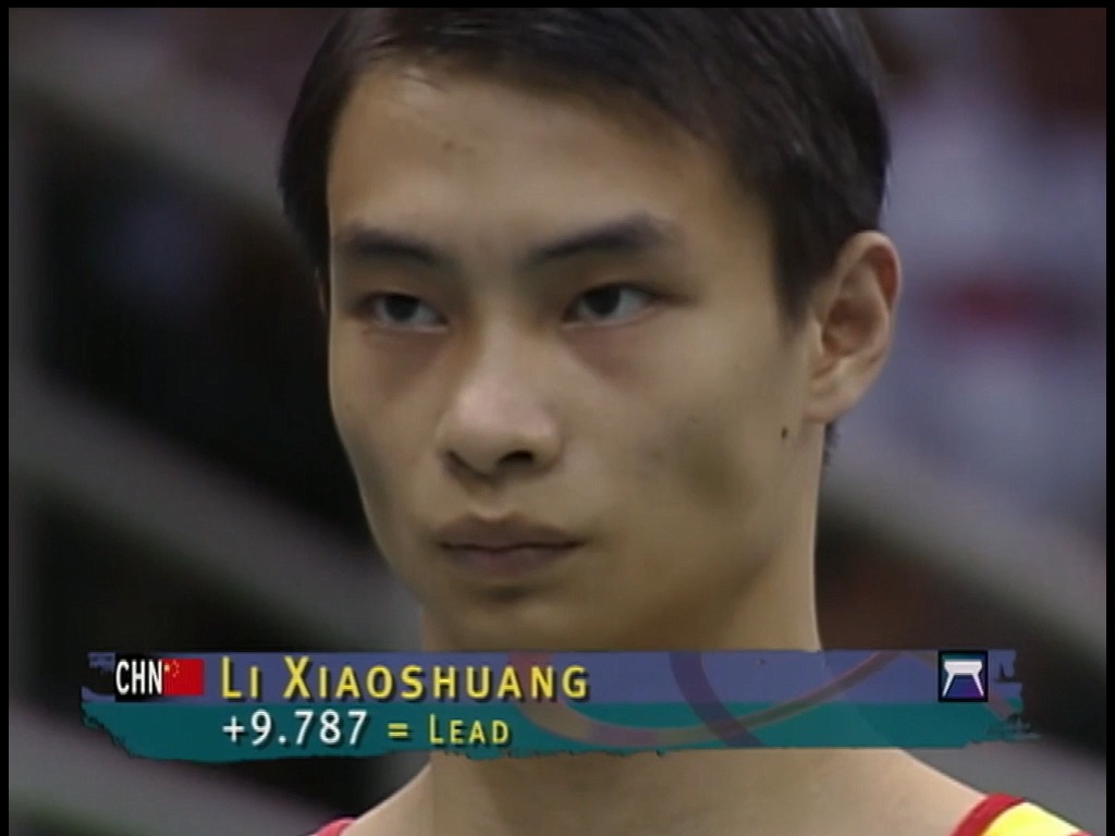 李小双 1996 atlanta 跳马第四名