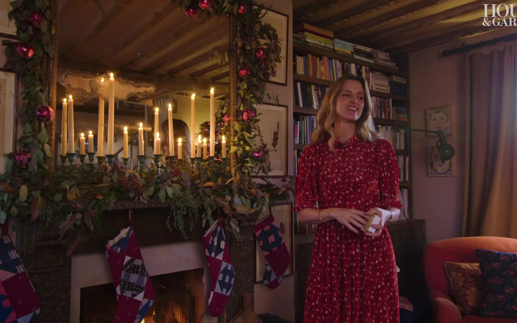 [图]英国最美乡村科茨沃尔德的圣诞节? Christmas in the Cotswolds with Amanda Brooks House & Garden