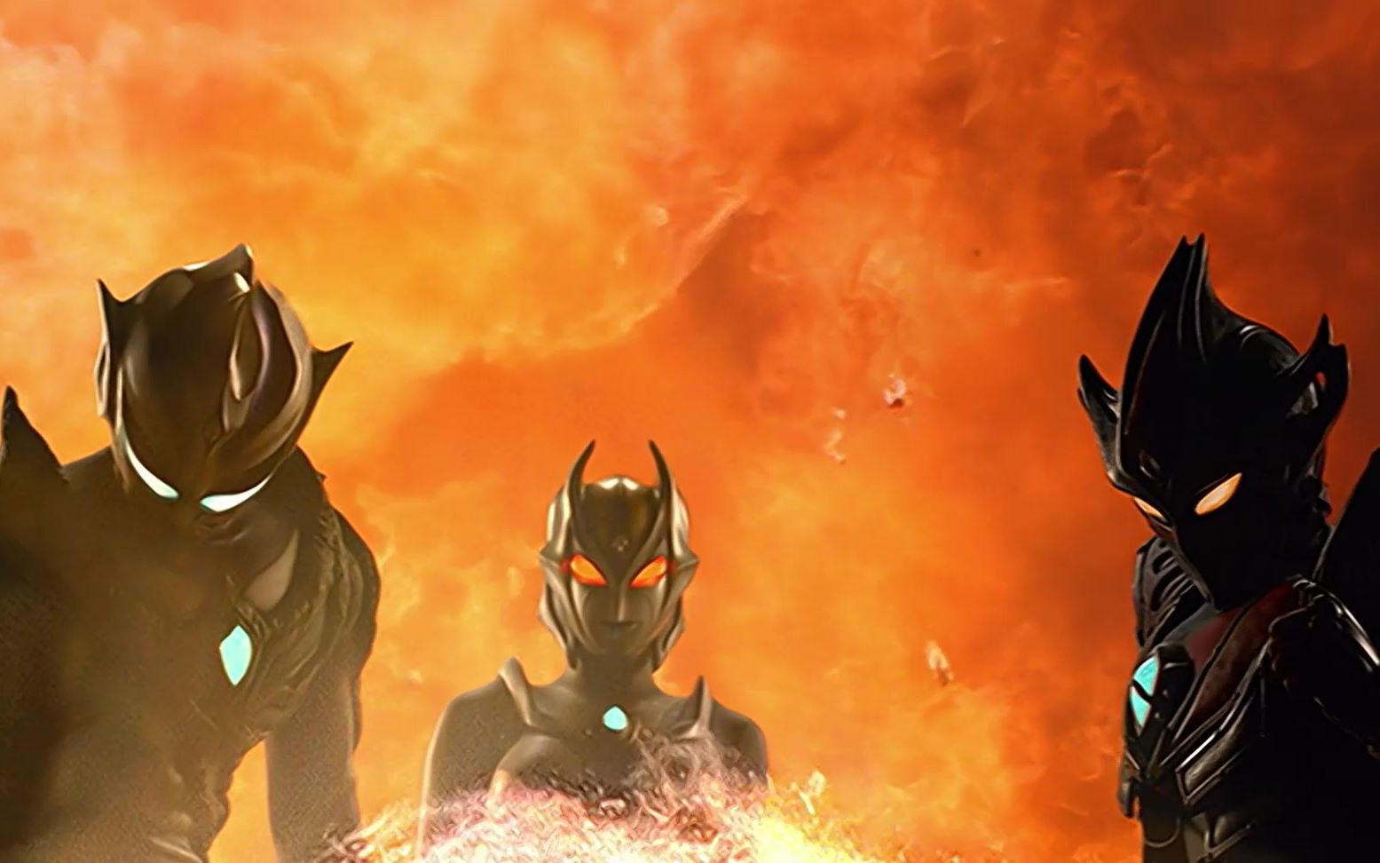 迪迦奥特曼剧场版最终圣战4恐怖的黑暗巨人复苏大古再次捡起闪光棒