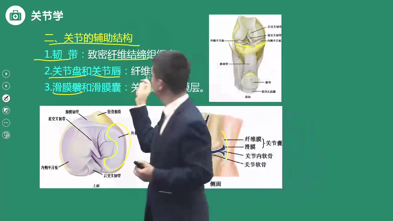 [图]2022最新版 执业医师类 临床执业医师 解剖学 老师精讲完整版