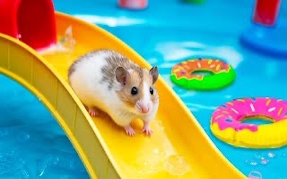 [图]🐹 仓鼠逃离七彩水迷宫 | 最佳合辑