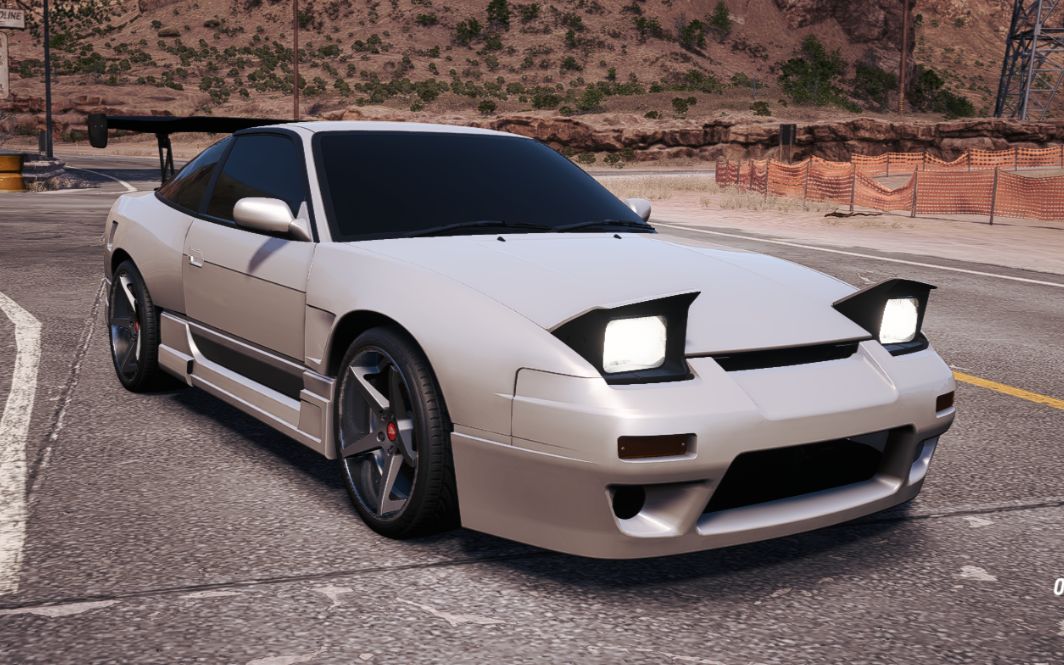 极品飞车19[会员60帧]日产180sx type x 1996 nissan 180sx type x