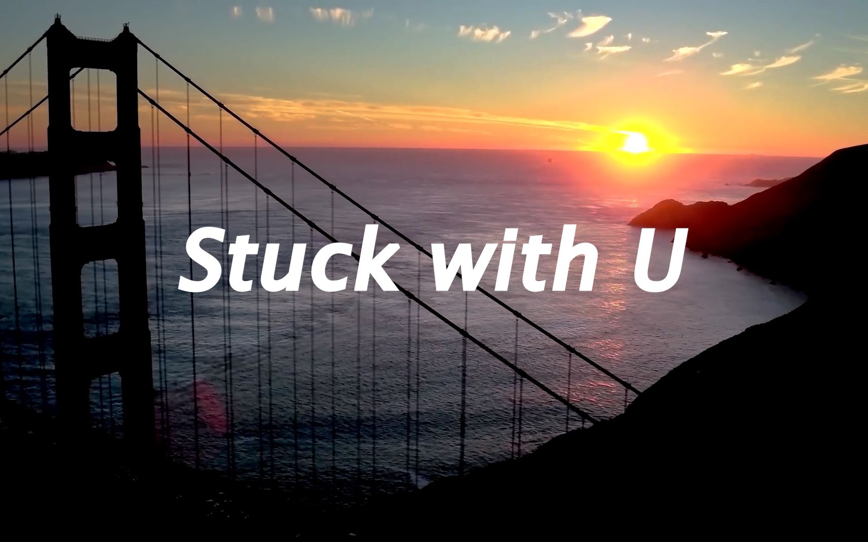 [图]《Stuck with U》比伯的歌真是百听不厌，一开嗓就跪了