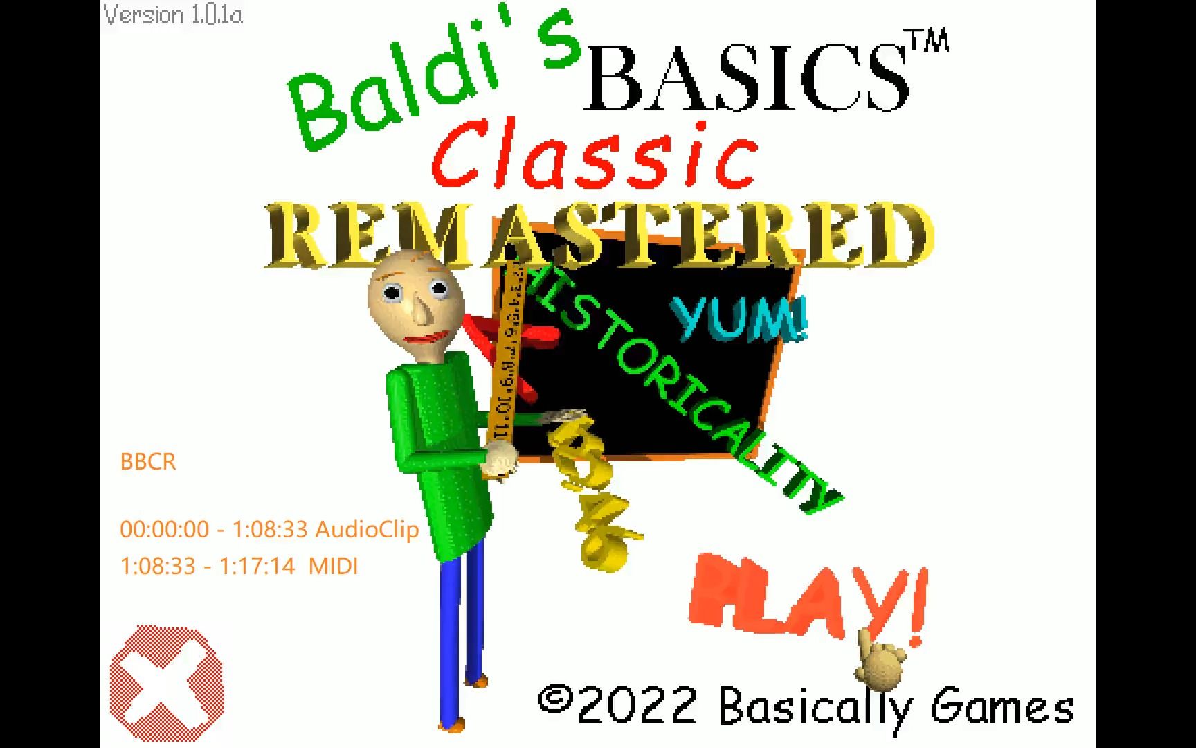 [图]【新游速音】巴迪老师最新游戏Baldi's Basics Classic Remastered 音效+音乐+人物台词+未使用片段