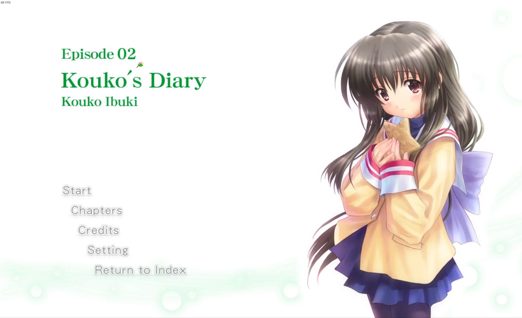 Clannad Side Story 英文版 P2 公子的日记游戏实况