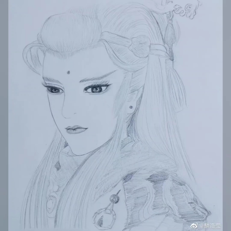 霹雳布袋戏人物手绘