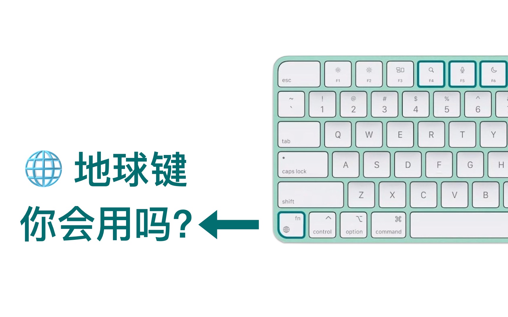 Mac fn 键上的隐藏功能: 𐟌地球键你会用吗?哔哩哔哩bilibili