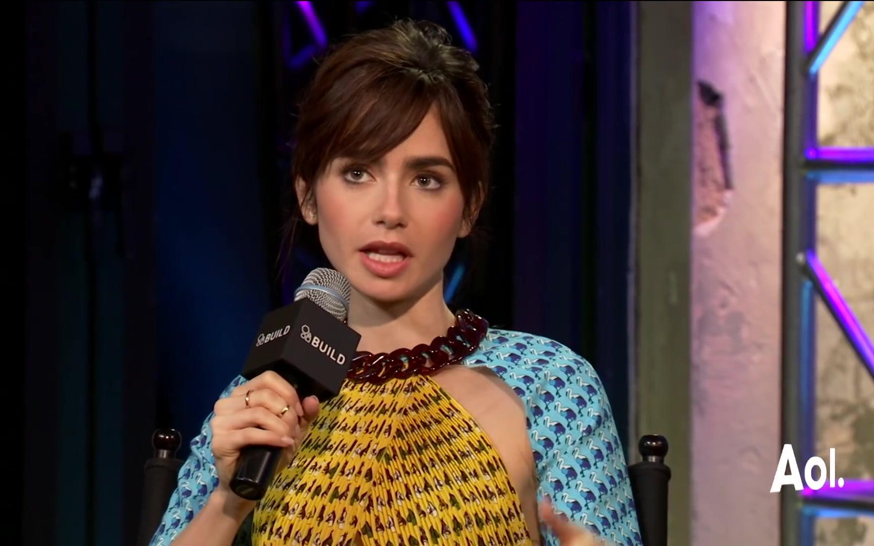 【1080p】lily collins onthe movie rules dont apply build series