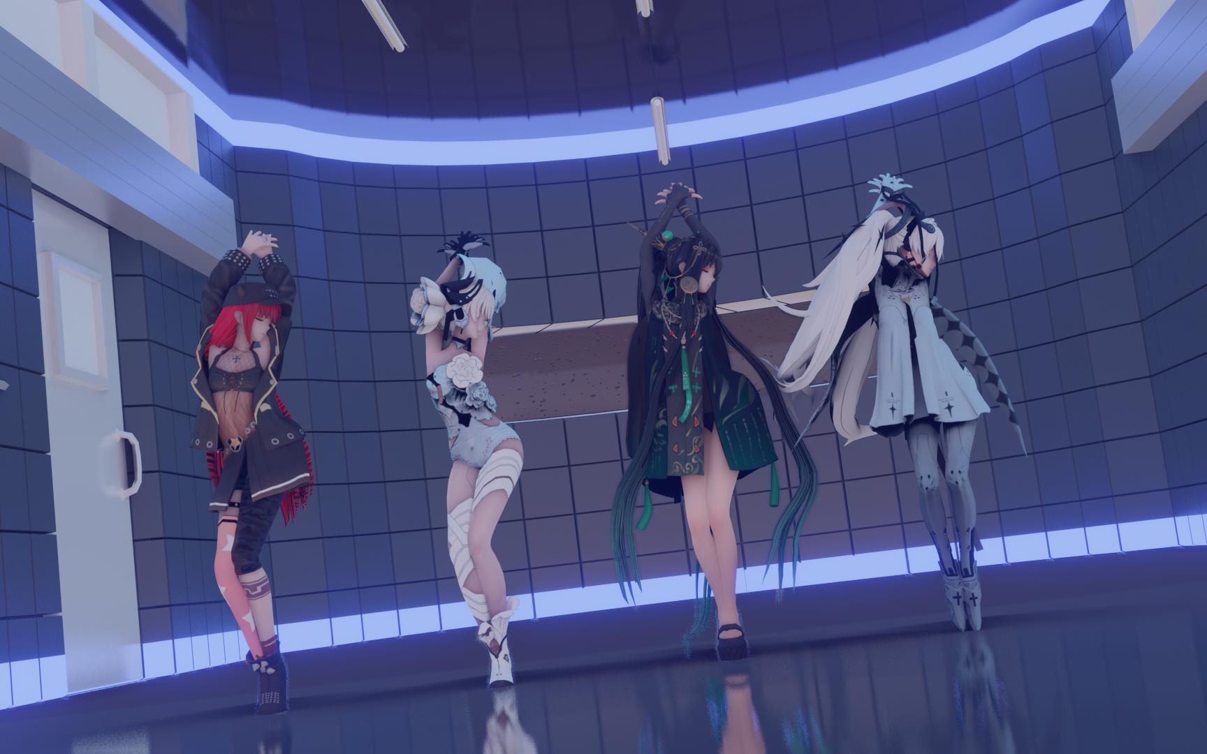 活动作品eevee战双四人女团提线木偶