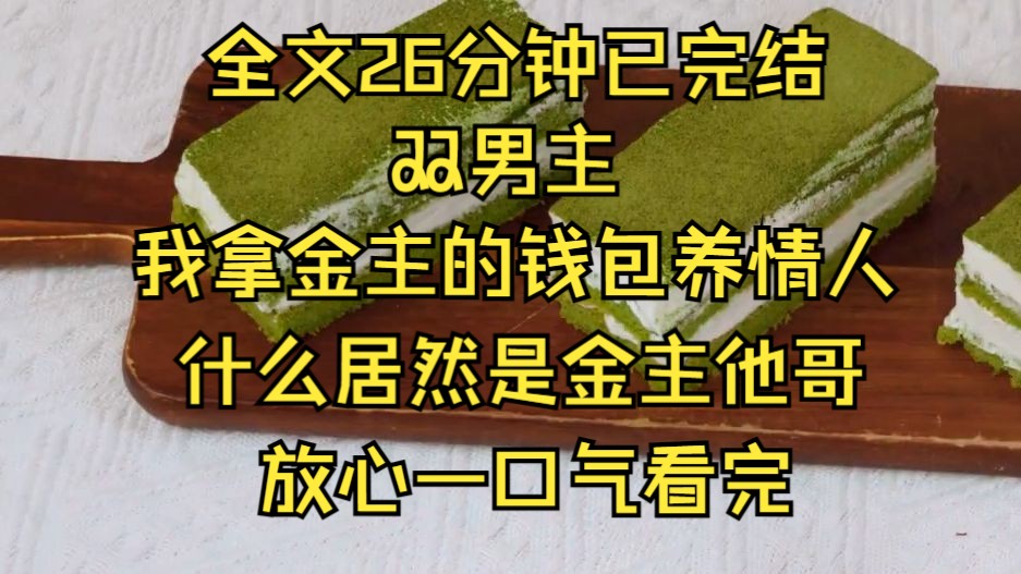 [图]（双男主）我拿金主的钱我包养了一个帅哥，居然是金主他哥?