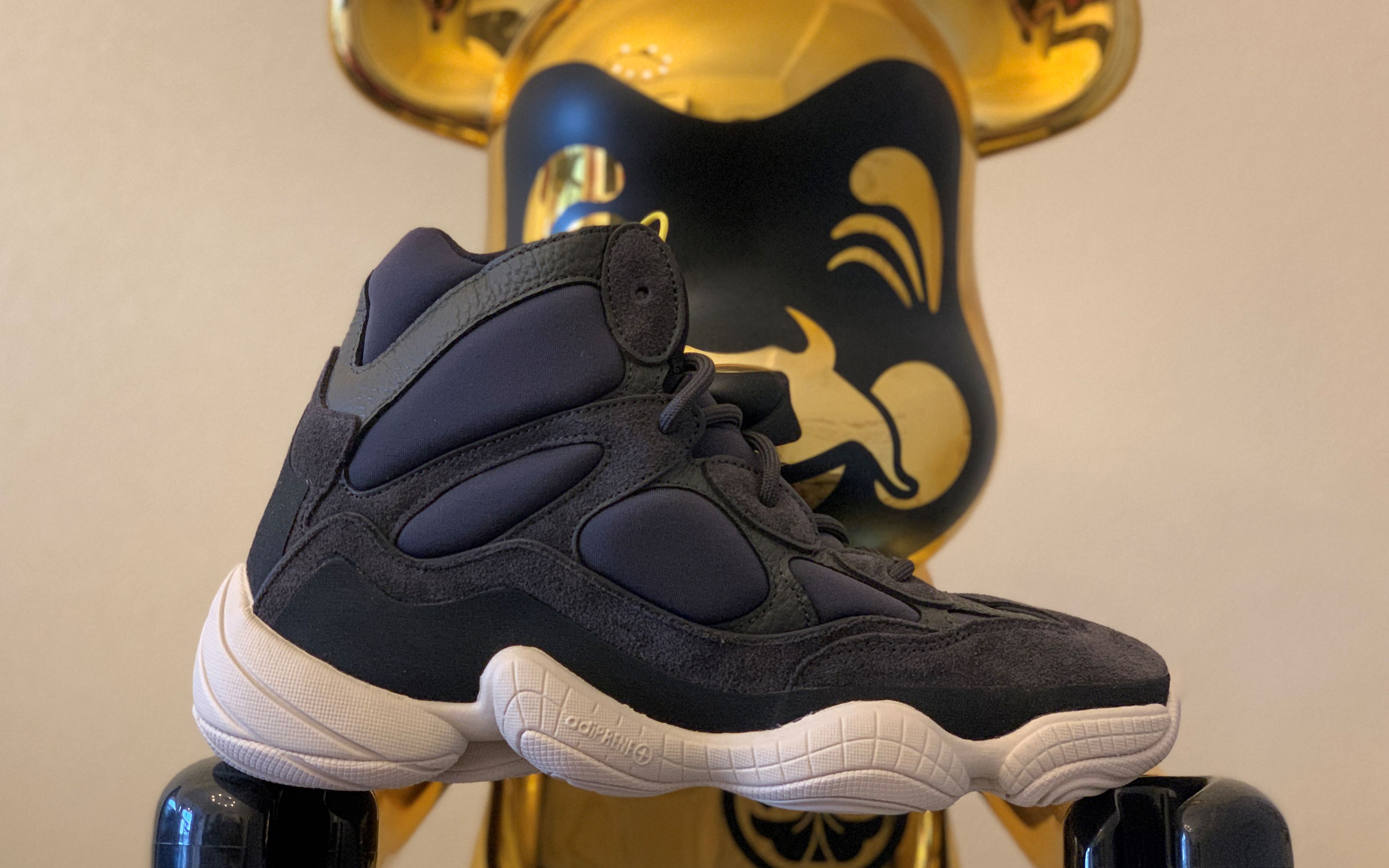 yeezy 500 椰子500 黑曜石高帮 fw4968 开箱评测