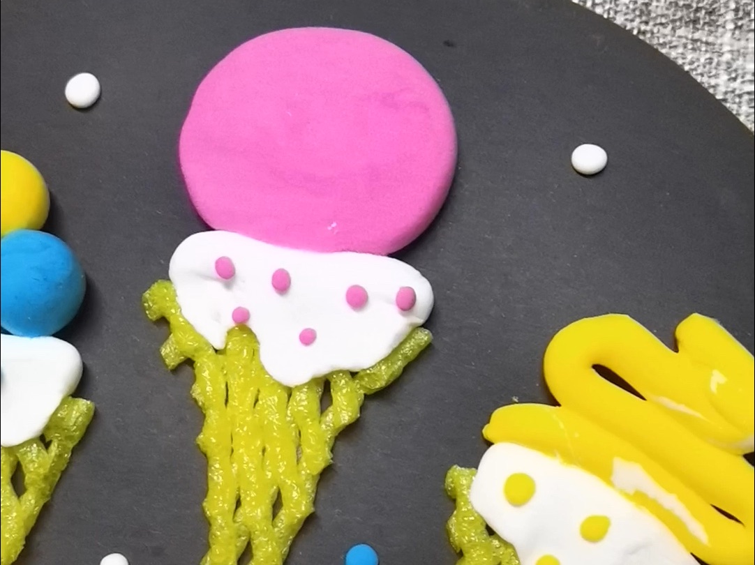 粘土冰激凌,清清凉凉过夏天