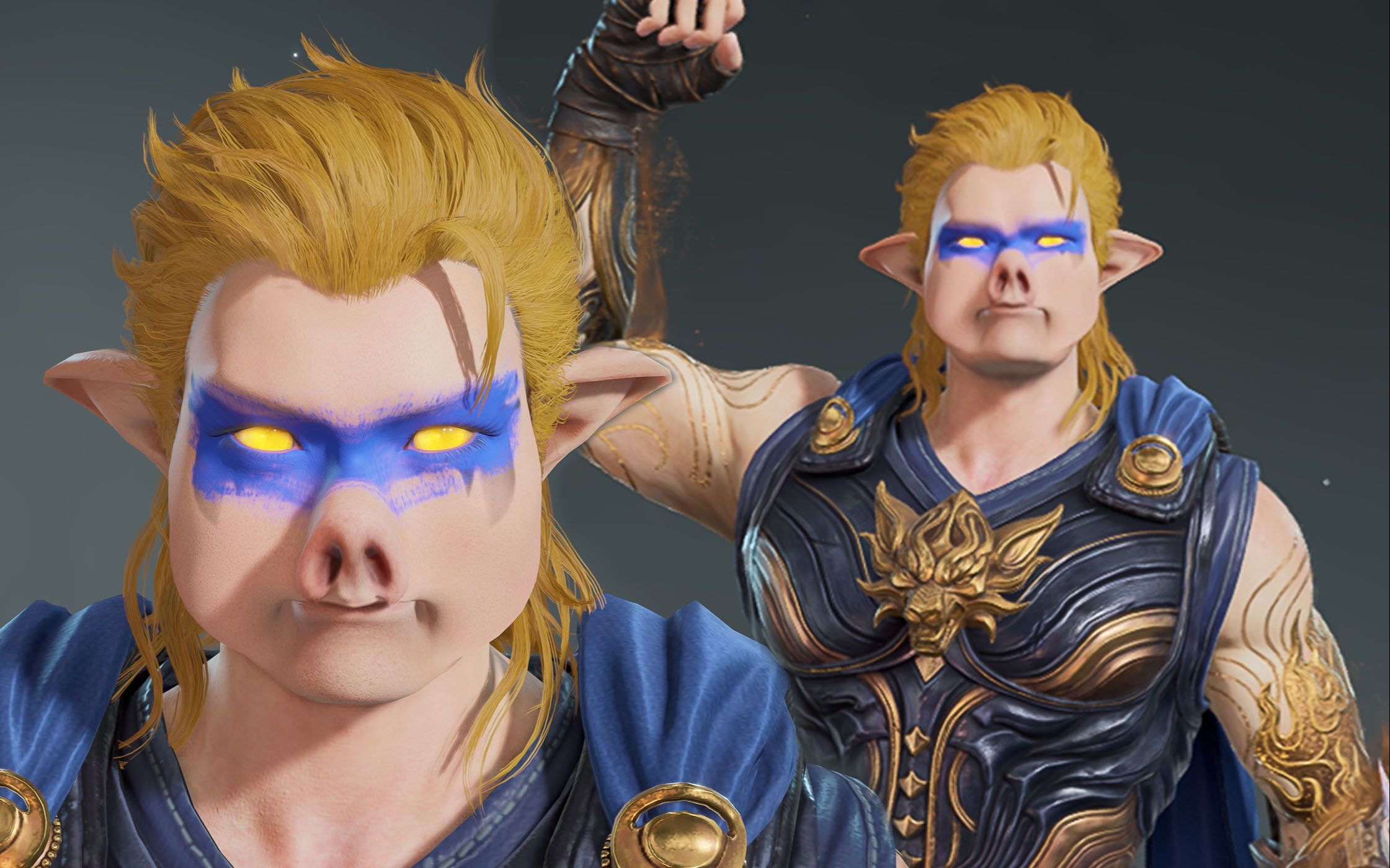 【猪猪侠,但是永劫无间】超人强驾到!所有人给我站一边!