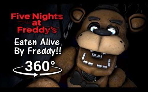 [图]360°| eaten alive by Freddy Fazbear!! - Five nights at Freddy's 1 [SFM]