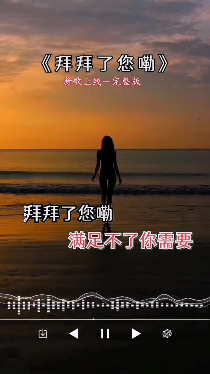 看见音乐抖音热歌拜拜了您嘞DOU十小组手哔哩哔哩bilibili