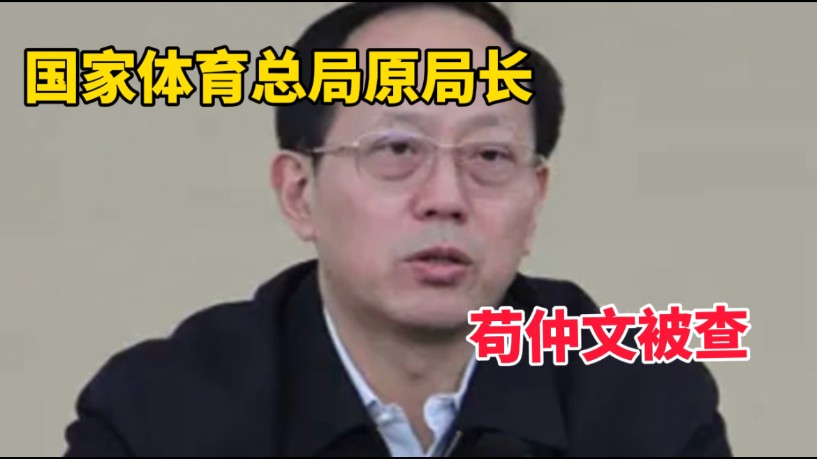 国家体育总局原局长苟仲文被查,涉嫌严重违纪违法哔哩哔哩bilibili