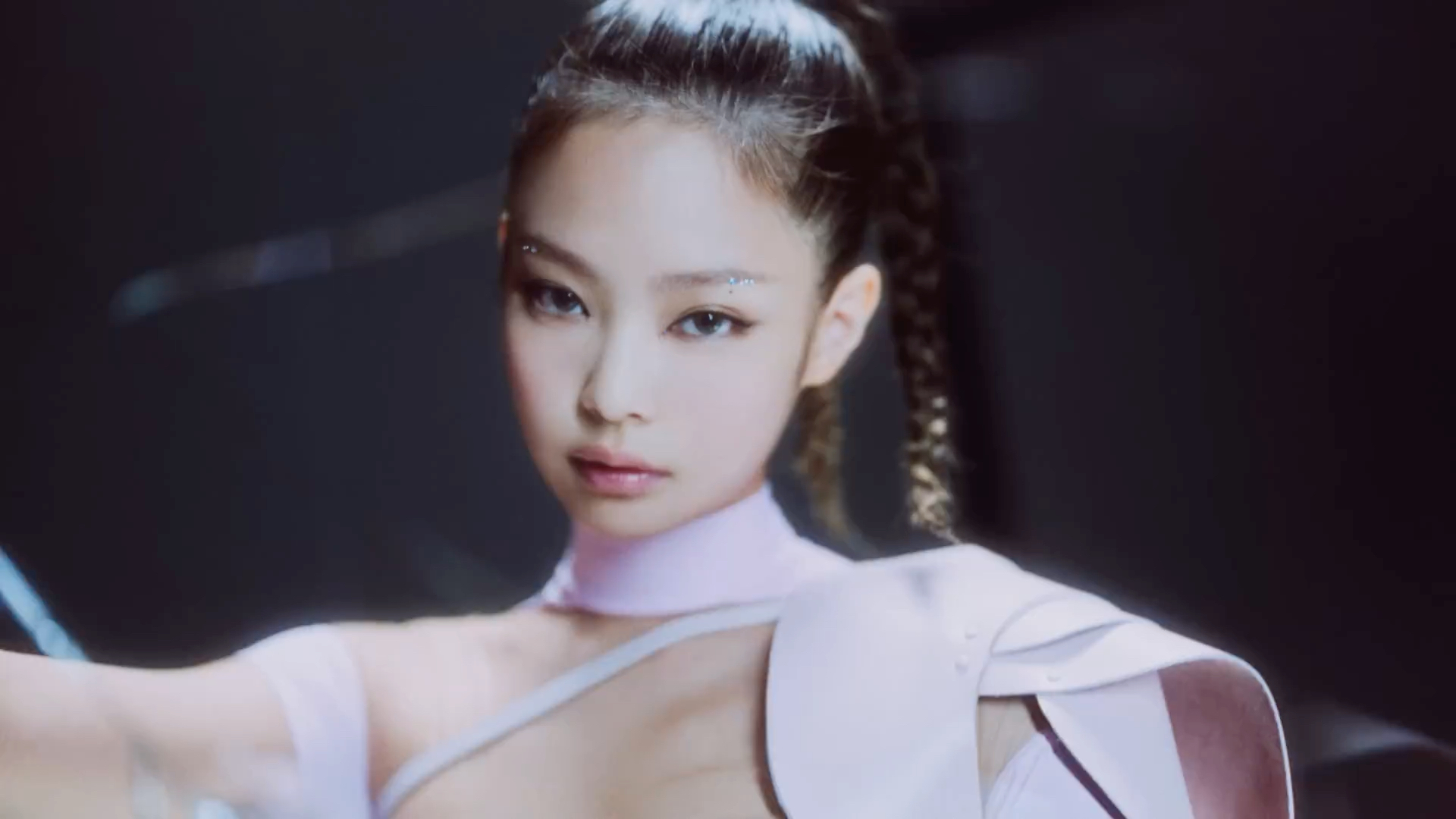 jennie壁纸pink图片