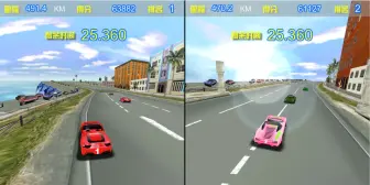 通关3D双人极速飙车