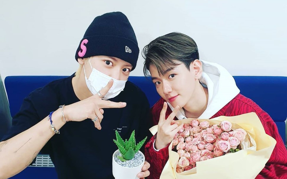 【灿白 | 狂欢】爬梯子这一期满足了我