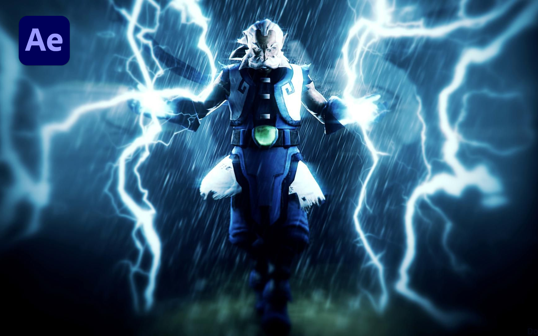 如何用ae制作雷遁千鸟特效?这个特效不得不学啊!