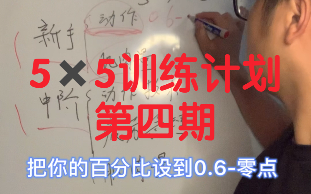 5乘5训练计划哔哩哔哩bilibili