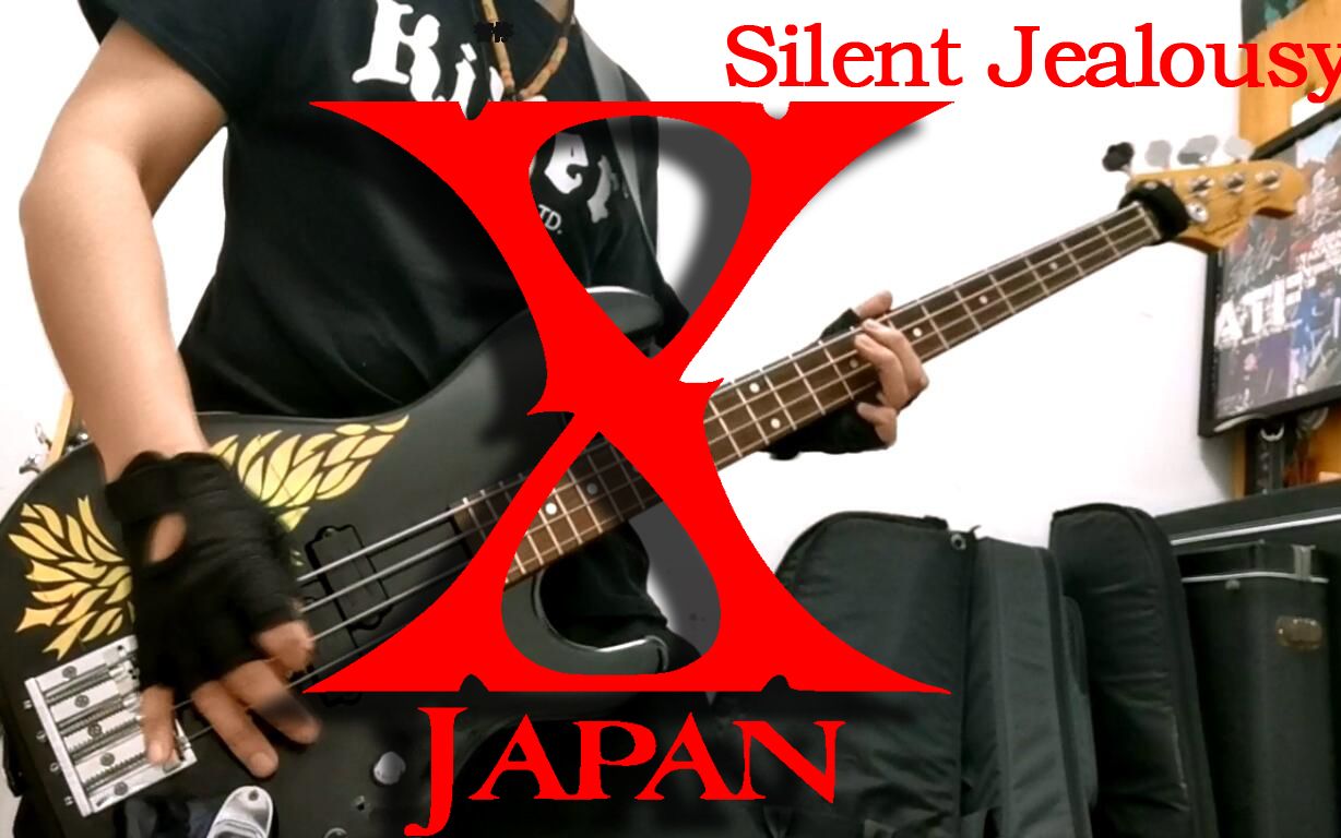 taiji沢田泰司xjapansilentjealousy贝斯cover