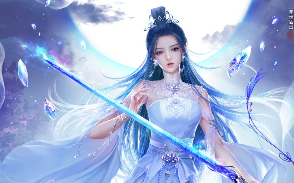 [cp]#诛仙女主人公陆雪琪# [雪花]#诛仙动画# 【陆雪琪图集】女神降临