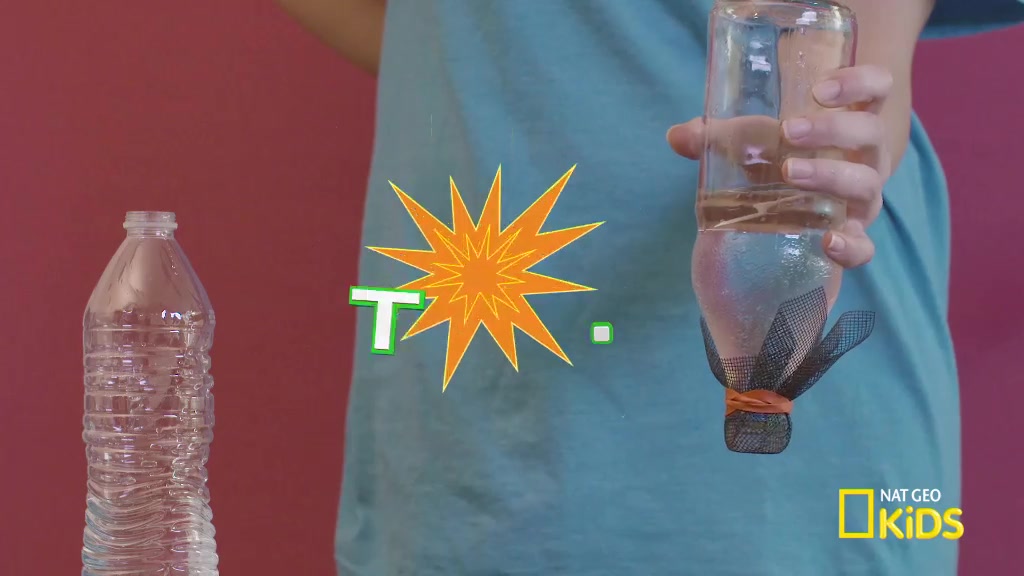 【try this upside-down water】零重力水把戏 儿童国家地理【英文/