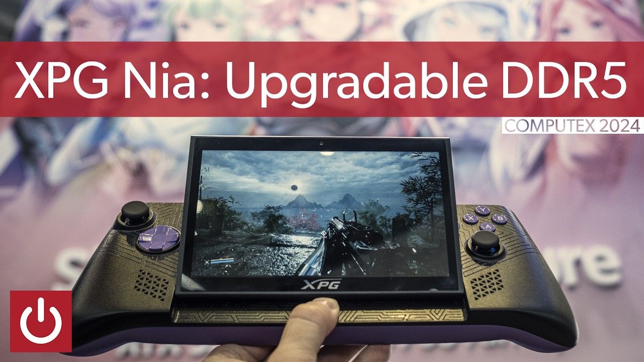 威刚 XPG Nia 可升级内存的PC掌机抢先上手看 | 作者 PCWorld哔哩哔哩bilibili