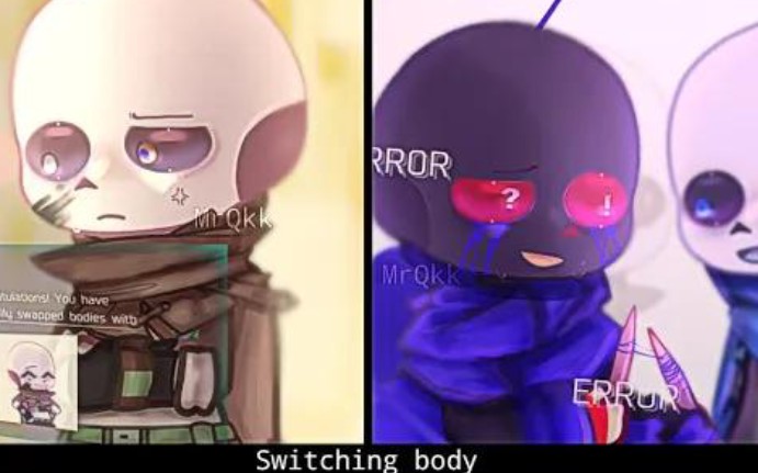 switching body | ft ink, error and swap sans
