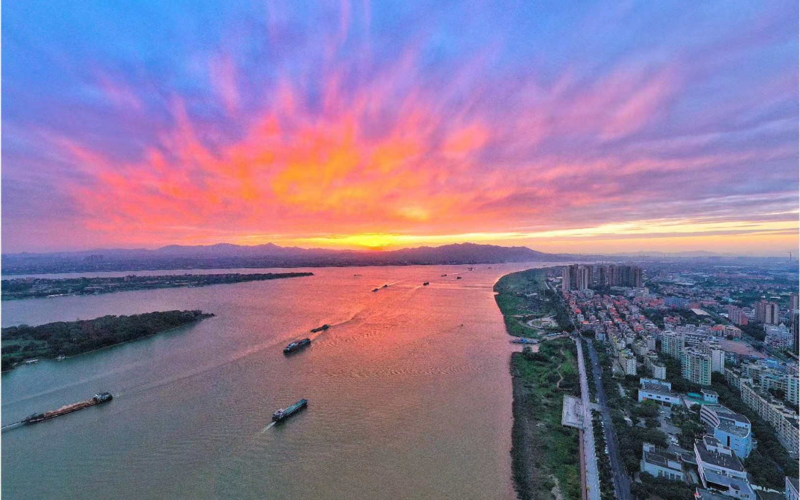 美丽九江航拍剪辑