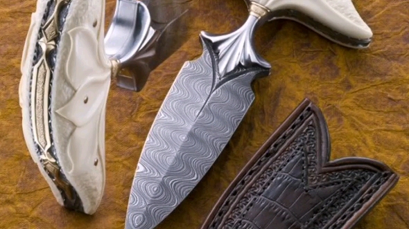 君子如兰!美国abs刀匠协会第一人福根玉兰短刺