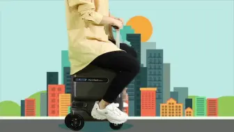 Скачать видео: 我骑着爱尔威airwheel SE3mini 旅游、代步，省心又省力，我给自己的小毛驴点个赞