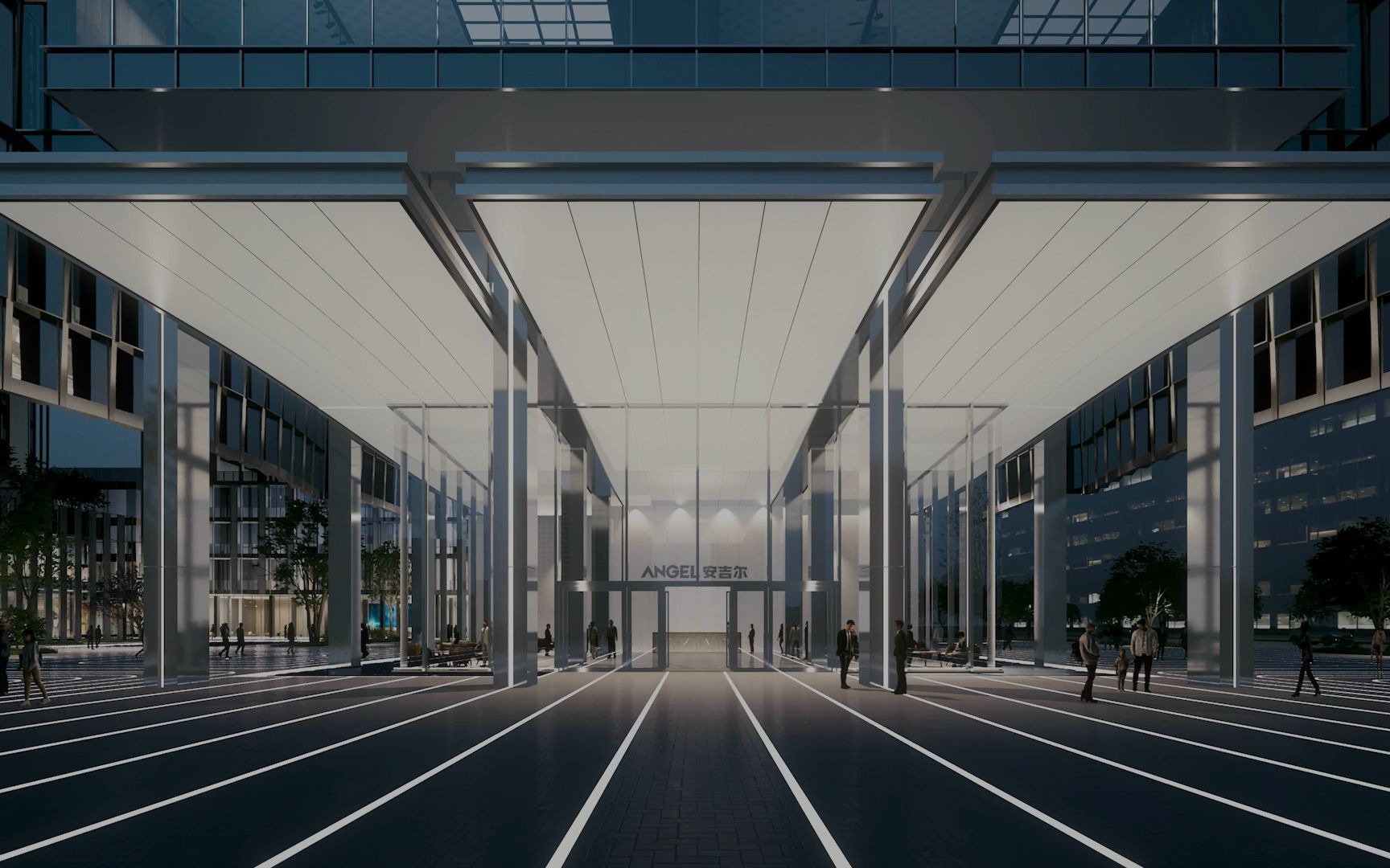 光辉城市mars制作项目——安吉尔总部大楼设计