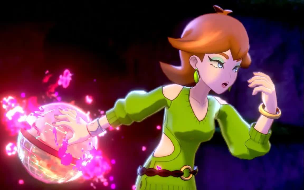 【宝可梦剑盾铠之孤岛dlc扩充票】隐藏boss 铠岛最强训练家 师母蜜叶