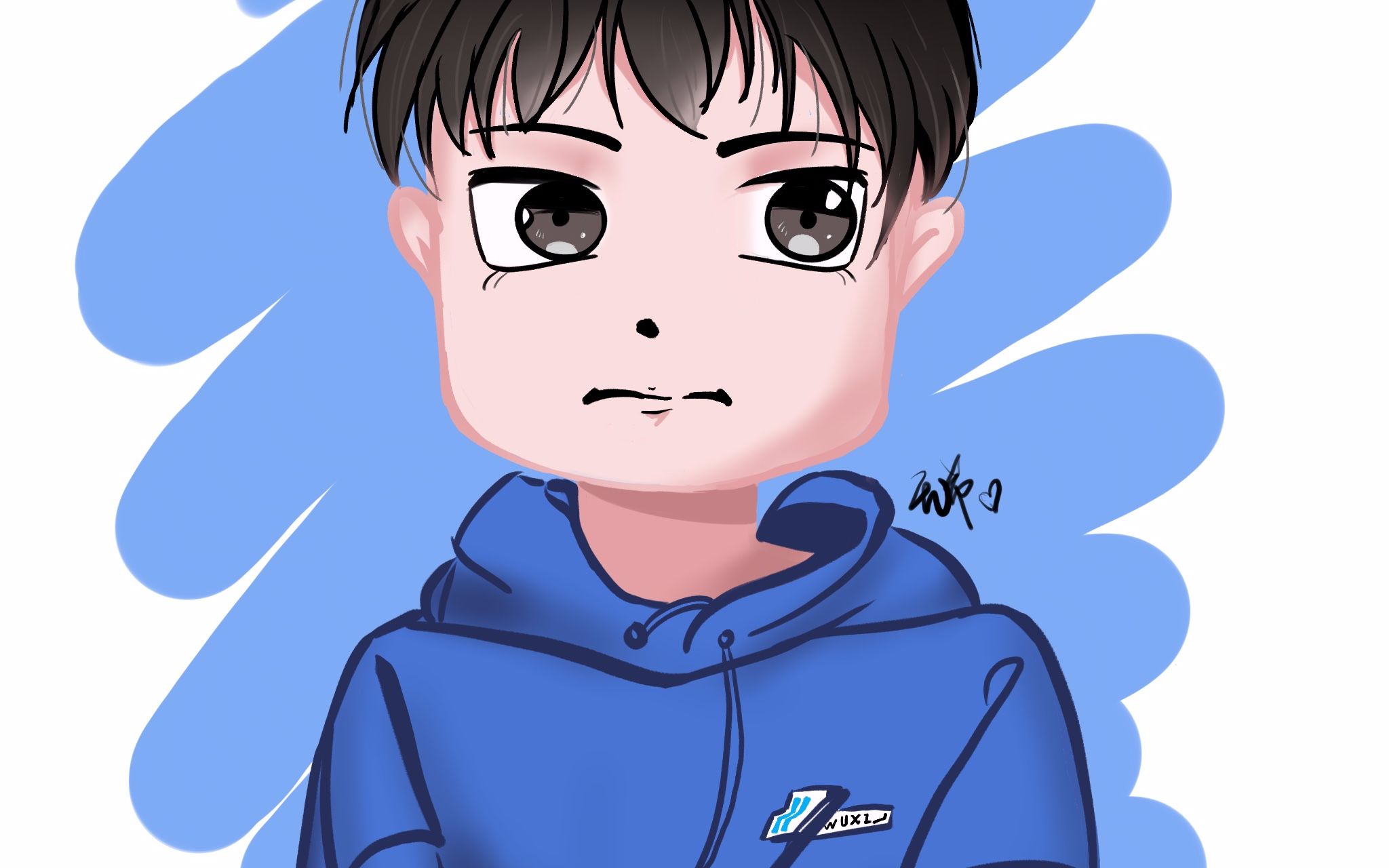 头像邓超元 不喜勿喷(瞎画)