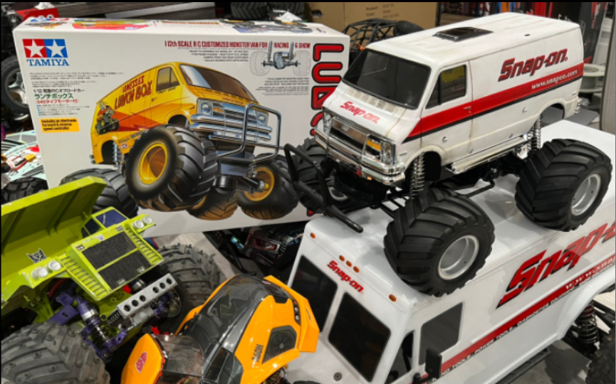 tamiya田宫经典1/12 lunch box 午餐盒 1987年原版对比,原汁原味一比