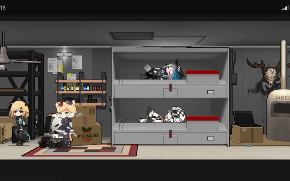 明日方舟宿舍观察录像带