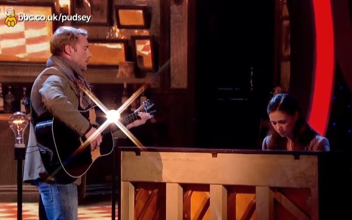 [图]Ronan Keating and Jill Winternitz - Falling Slowly Live Children In Need 2014