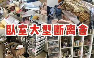 Download Video: 卧室巨型【断离舍】扔了50000多的化妆品 收纳师带我感受心碎的声音！