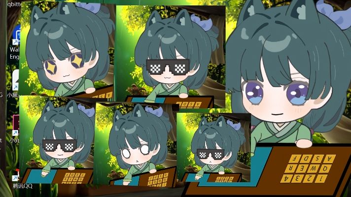 【live2d桌宠/药屋少女的呢喃】猫猫 |bongocat mver