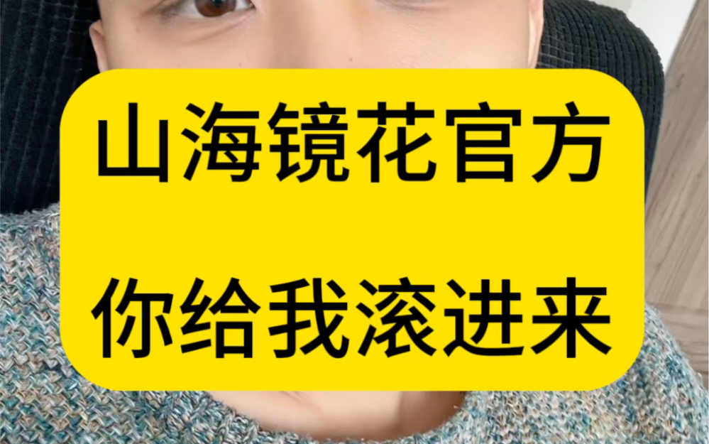 山海bug镜花,策划你给我滚进来!哔哩哔哩bilibili山海镜花