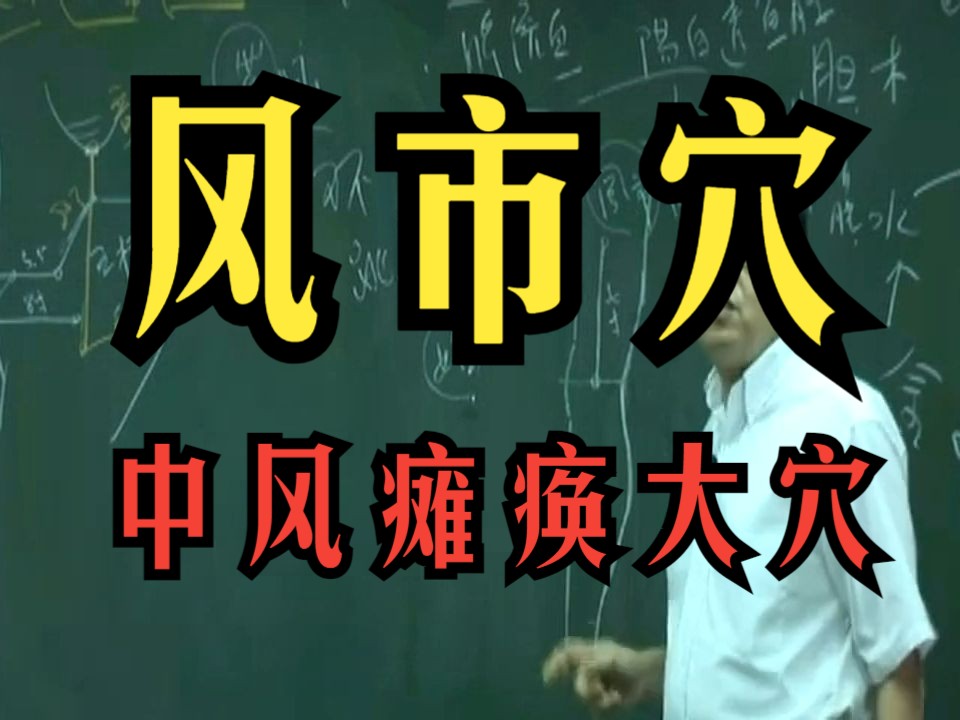 倪海厦 【风市穴】 解说 中风瘫痪大穴