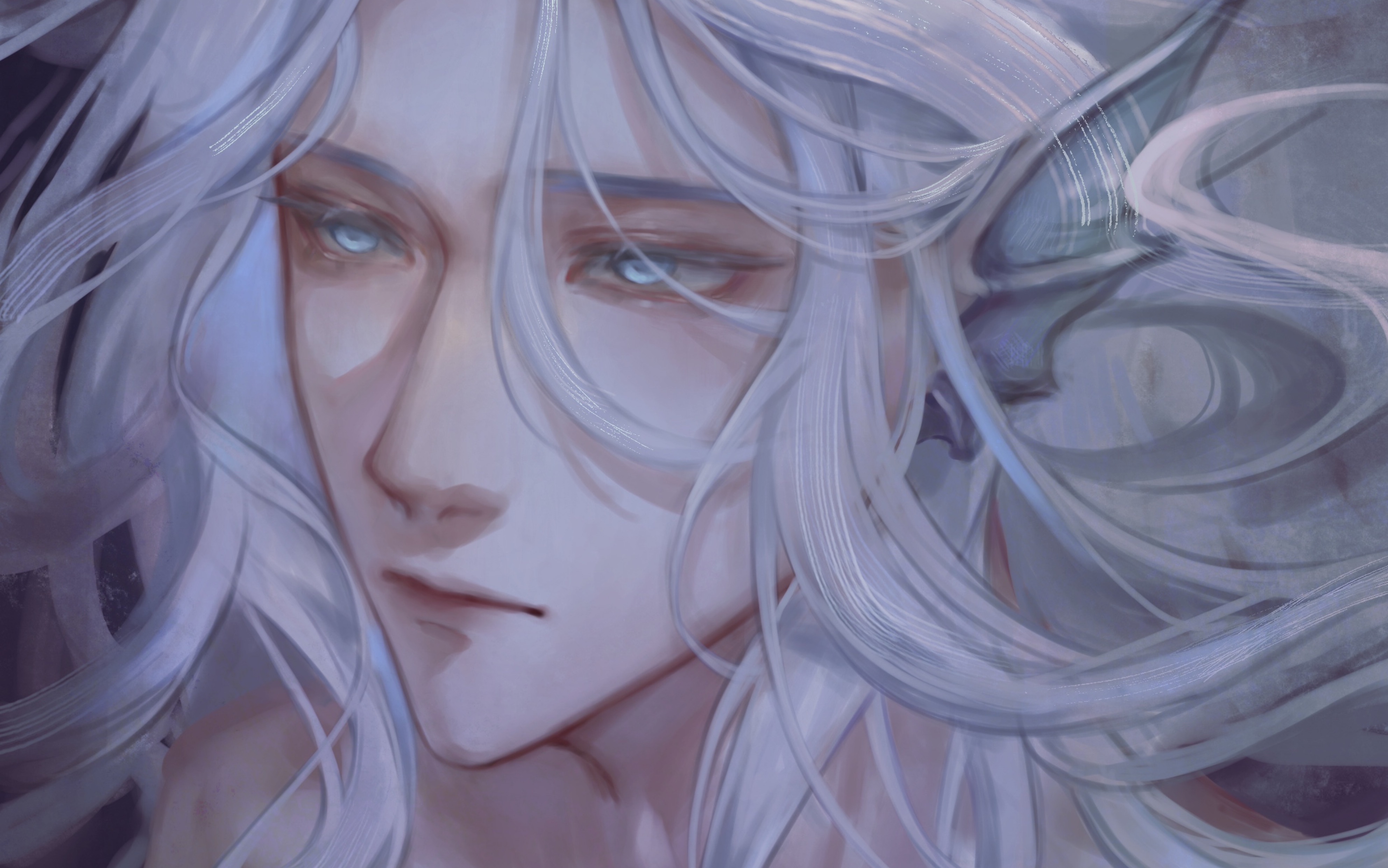 【procreate 】《我在惊悚游戏里封神》-塞壬王塔塔