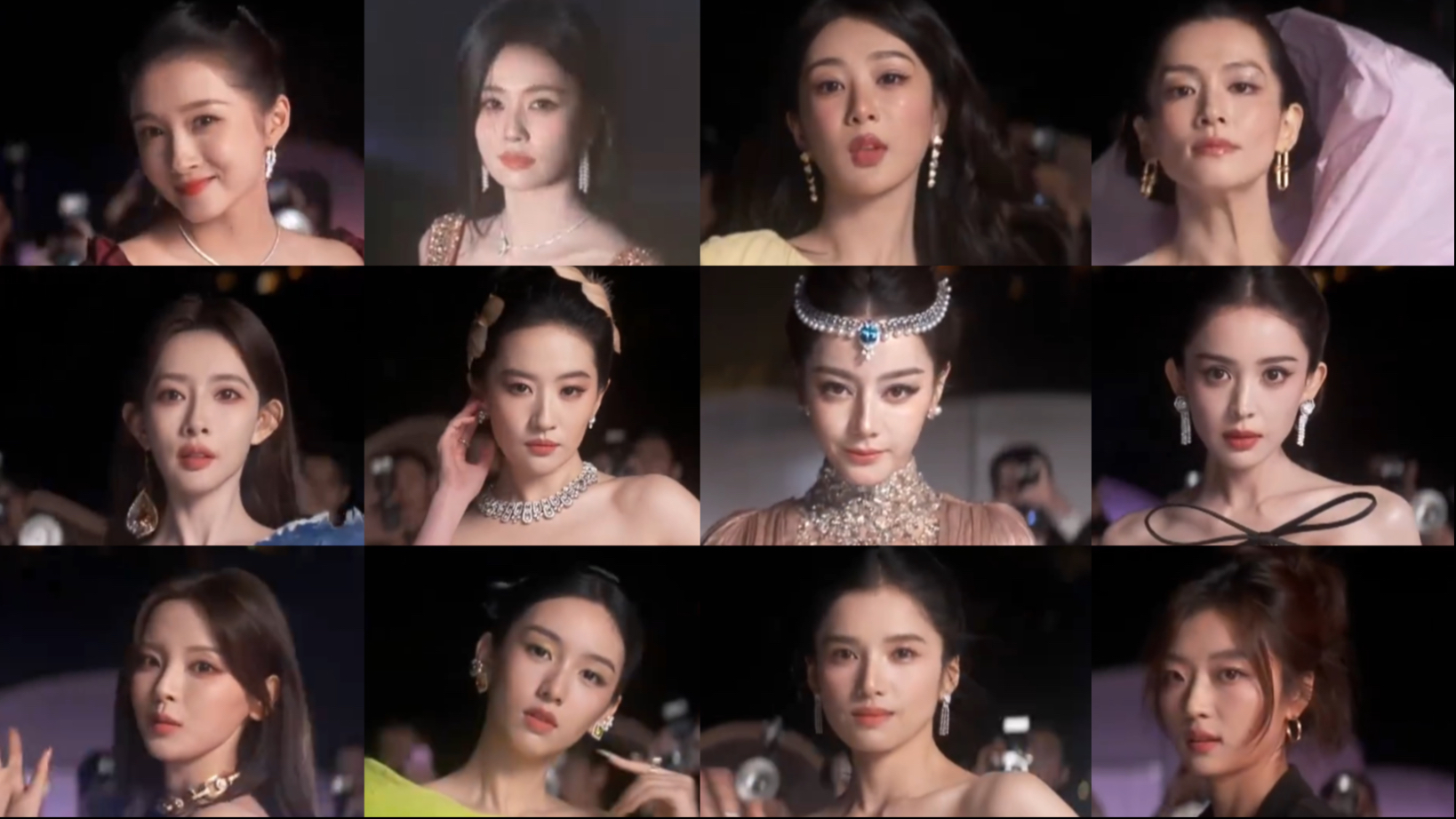笑鼠！内娱女明星VOGUE红毯状态对比！老娘最美暗自较劲的感觉上来了！ps非常难得看到迪丽热巴刘亦菲杨紫白鹿同台走红毯啊！