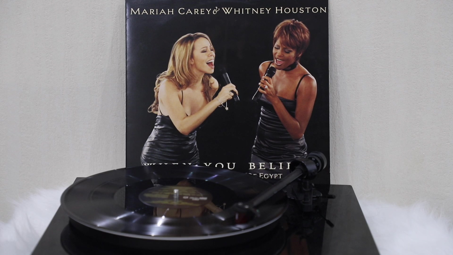 [图]Mariah Carey&Whitney Houston 【When You Believe】 单曲黑胶 试听